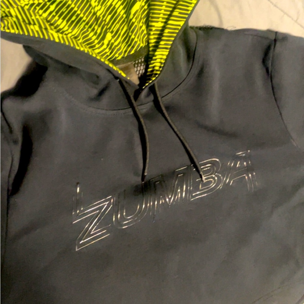 Zumba crop hoodie